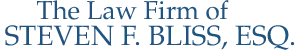 the law firm of steven f. bliss esq logo